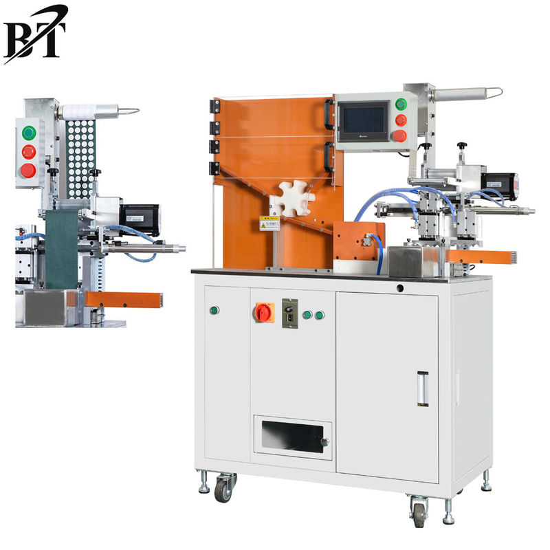 Automatic Battery Labeling Machine Sticker Label Machine 1.6KW 4500-5000pcs/H
