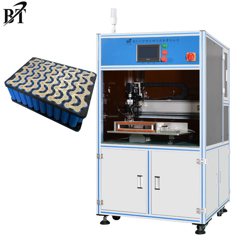 Automatic CNC Lithium Ion Battery Spot Welder 4kw 0.4-0.8Mpa Air Pressure